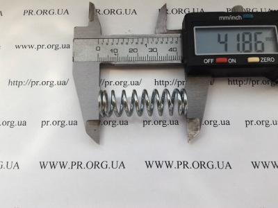 Пружина сжатия 1,6 х 13 х 41,8 (Артикул: S5011)