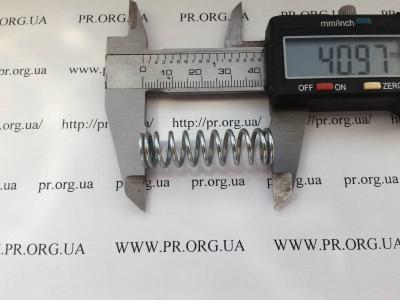 Пружина стиснення 1,5 х 12 х 41 (Артикул: S5026)