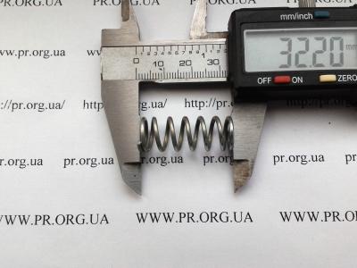 Пружина сжатия 1,5 х 12,2 х 32 (Артикул: S5033)