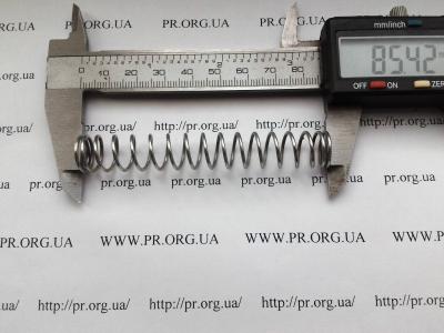 Пружина сжатия 1,2 х 12,9 х 85,5 (Артикул: S5040)