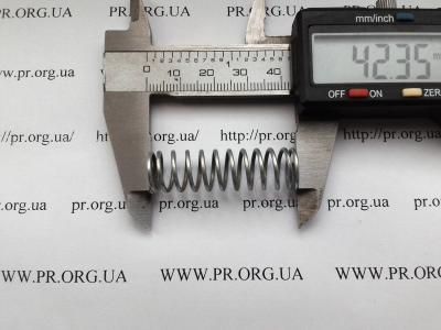 Пружина стиснення 1,2 х 12 х 42 (Артикул: S5051)