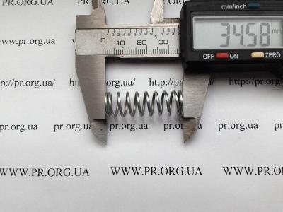 Пружина стиснення 1,2 х 11,4 х 34,5 (Артикул: S5054)