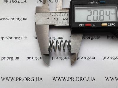 Пружина сжатия 1,2 х 12 х 20,8 (Артикул: S5068)