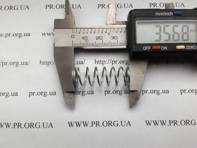 Пружина стиснення 1 х 12,3 х 35,5 (Артикул: S5079)