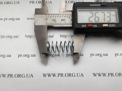 Пружина сжатия 1 х 12,2 х 26,7 (Артикул: S5080)