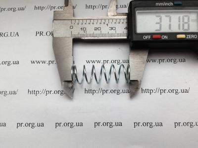 Пружина сжатия 1 х 12,3 х 37 (Артикул: S5081)