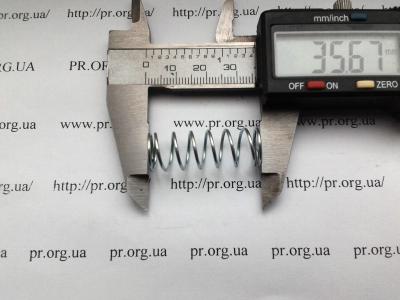 Пружина стиснення 1 х 12,3 х 35,6 (Артикул: S5083)