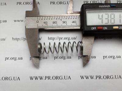 Пружина стиснення 1 х 11,8 х 43,5 (Артикул: S5120)