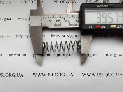 Пружина стиснення 1 х 11 х 39,5 (Артикул: S5121)
