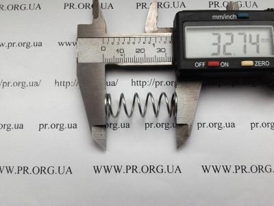 Пружина стиснення 1 х 11,7 х 32,5 (Артикул: S5142)