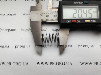 Пружина стиснення 1 х 11,5 х 20,5 (Артикул: S5151)