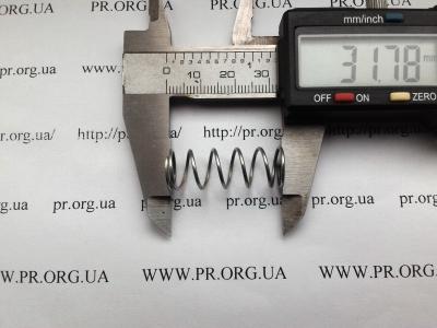 Пружина сжатия 1 х 11,7 х 31,8 (Артикул: S5154)
