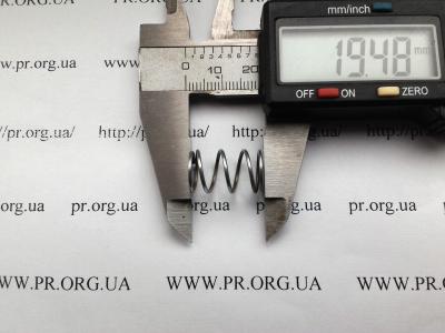 Пружина сжатия 1 х 11,3 х 19,5 (Артикул: S5157)