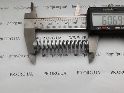 Пружина сжатия 2 х 12 х 60,5 (Артикул: S5167)