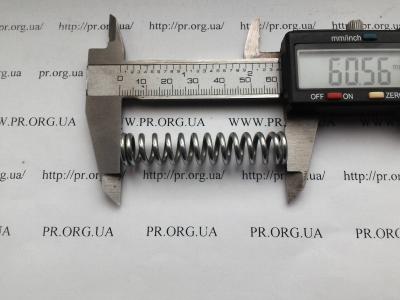 Пружина сжатия 2 х 12 х 60,6 (Артикул: S5171)
