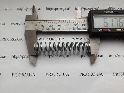 Пружина сжатия 2 х 12,3 х 61,5 (Артикул: S5174)