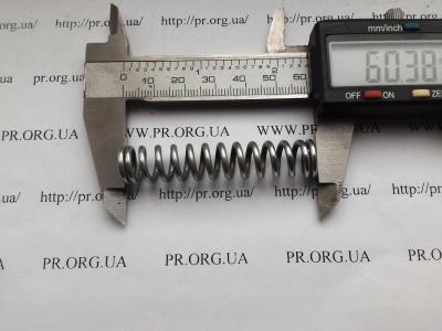 Пружина сжатия 2 х 12 х 60,3 (Артикул: S5176)
