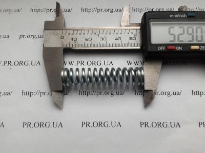 Пружина стиснення 2 х 12 х 53 (Артикул: S5179)