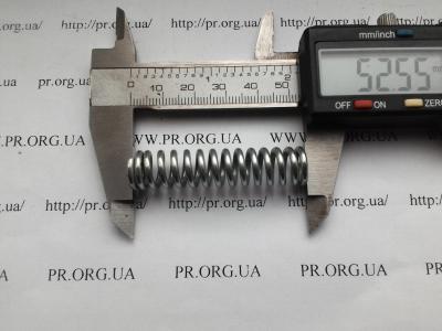 Пружина сжатия 2 х 12 х 52,5 (Артикул: S5180)