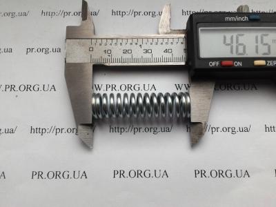 Пружина сжатия 2 х 12 х 46 (Артикул: S5182)