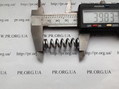 Пружина стиснення 2 х 12 х 39,8 (Артикул: S5187)