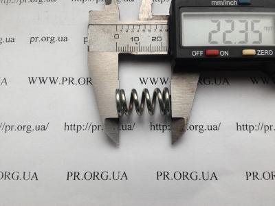 Пружина сжатия 1,8 х 11,8 х 22 (Артикул: S5194)