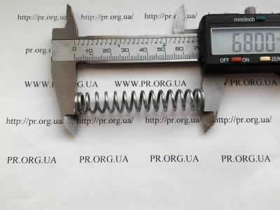 Пружина стиснення 1,5 х 11,8 х 68 (Артикул: S5220)