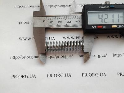 Пружина стиснення 1,5 х 11,3 х 42 (Артикул: S5239)