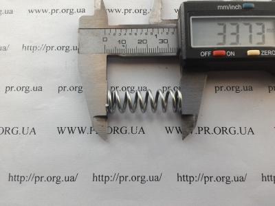 Пружина сжатия 1,5 х 11 х 33,8 (Артикул: S5248)