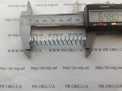 Пружина стиснення 1,2 х 10,8 х 65 (Артикул: S5263)