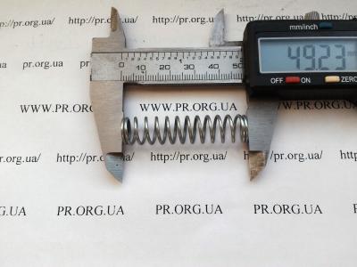 Пружина сжатия 1,2 х 11 х 49 (Артикул: S5284)