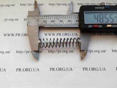 Пружина сжатия 1,2 х 11 х 48,5 (Артикул: S5285)