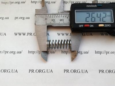 Пружина сжатия 1,2 х 10,4 х 26,5 (Артикул: S5294)