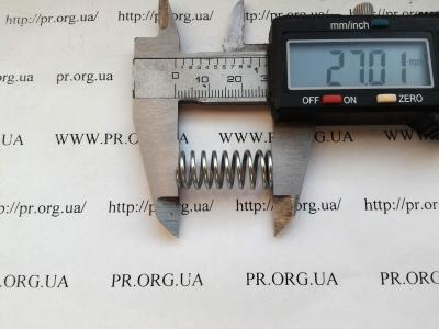 Пружина сжатия 1,2 х 11,2 х 27 (Артикул: S5295)