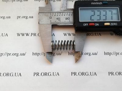 Пружина сжатия 1,2 х 10,4 х 23,5 (Артикул: S5297)