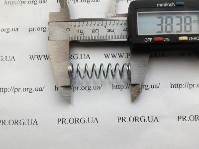 Пружина стиснення 1 х 10 х 38,5 (Артикул: S5319)