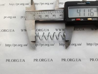 Пружина сжатия 1 х 10,8 х 41,2 (Артикул: S5329)