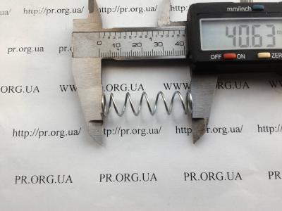 Пружина сжатия 1 х 10,8 х 40,7 (Артикул: S5330)