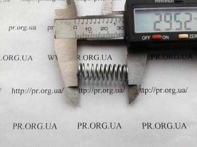 Пружина стиснення 1 х 10 х 29,5 (Артикул: S5336)