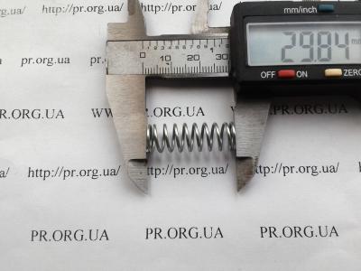 Пружина стиснення 1 х 10 х 29,8 (Артикул: S5337)