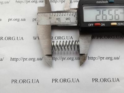 Пружина стиснення 1 х 10 х 26,5 (Артикул: S5339)