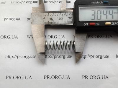 Пружина стиснення 1 х 10 х 30,5 (Артикул: S5341)