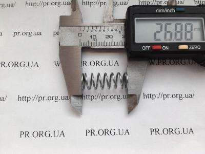 Пружина стиснення 1 х 10 х 26,7 (Артикул: S5358)