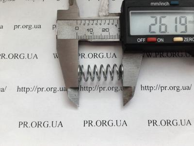 Пружина стиснення 1 х 10 х 26,2 (Артикул: S5359)