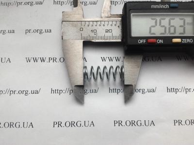Пружина стиснення 1 х 10 х 25,7 (Артикул: S5380)