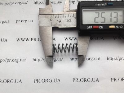 Пружина стиснення 1 х 10 х 25,1 (Артикул: S5381)