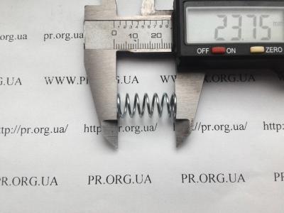 Пружина сжатия 1 х 10 х 23,8 (Артикул: S5389)