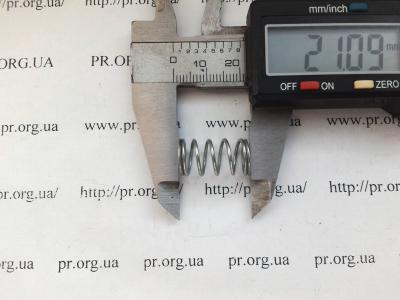 Пружина стиснення 1 х 10,8 х 21 (Артикул: S5397)