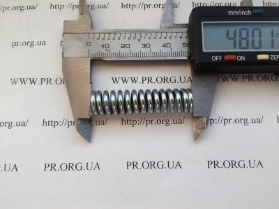 Пружина стиснення 2,2 х 11,8 х 48 (Артикул: S5417)