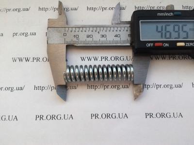 Пружина стиснення 2,2 х 12 х 47 (Артикул: S5418)